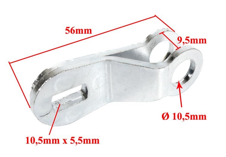Dźwignia rozpieraka szczęk tył Romet Komar Motorynka Ogar