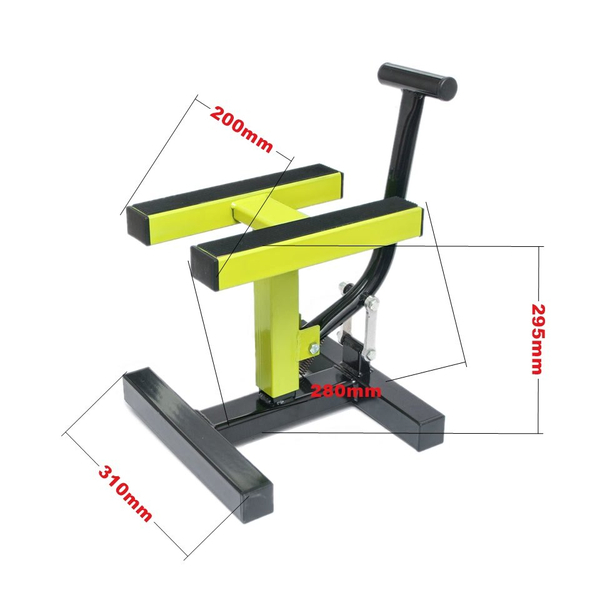 Stojak podnośnik pod motocykl cross enduro niebies