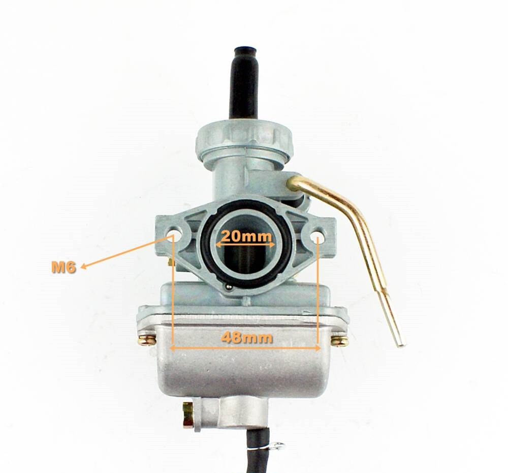 Gaźnik 4T Cross ATV 125 150 PZ20 mini bike mini cross pocket bike