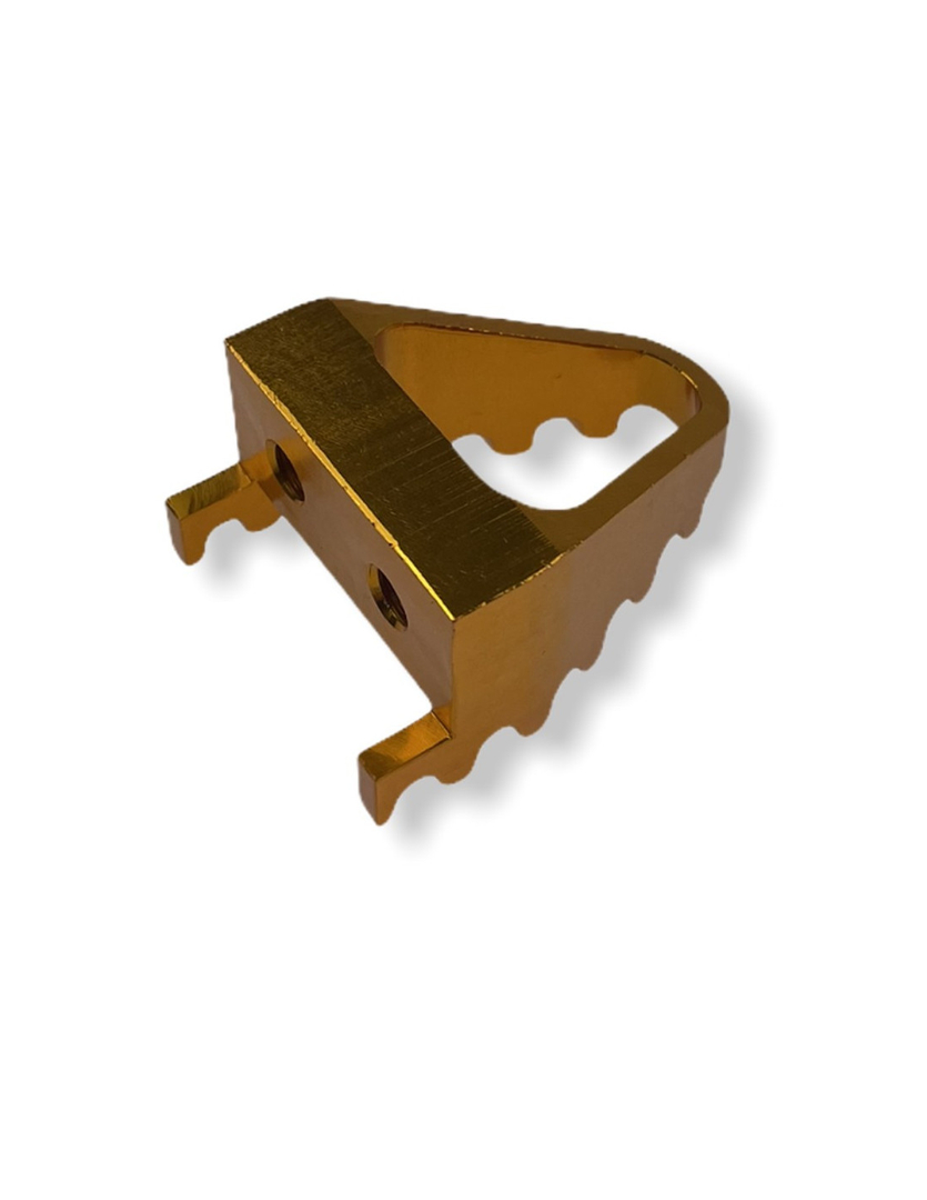 Końcówka dźwigni hamulca tylnego złota CNC pitbike MRF 120 140 SM 160 SM-R