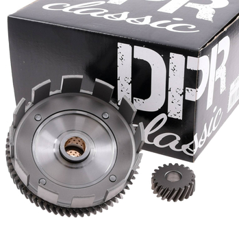 Kosz sprzęgła Simson S51 65/20 utwardzony DPR Classic komplet z zębatką wał