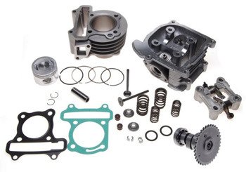 Cylinder głowica kpl 80cm3 4t romet magnus quest