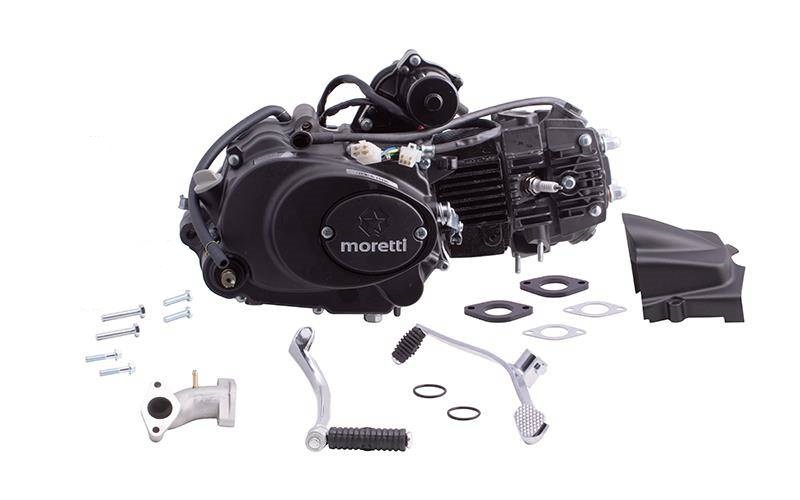Silnik Moretti 154FMI 125cc 4T Gażnik PZ26 4 biegi manual