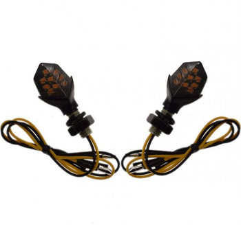 Kierunkowskazy Mini Led homologacja E24 M8x1.25 motocykl motorower quad atv