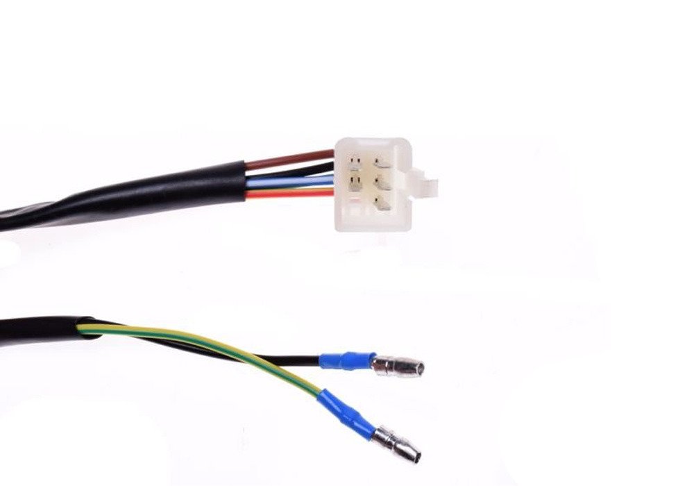 Przełącznik zespolony prawy z dźwignią hamulca