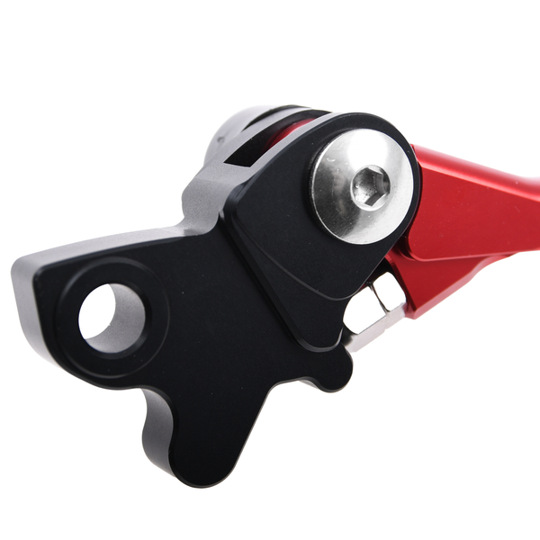 Dźwignia hamulca tarczowego czerwona aluminiowa Simson DPR Performance