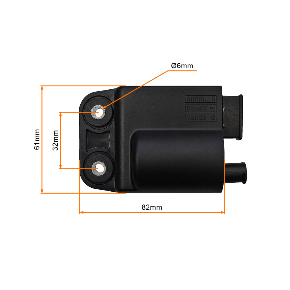 Cewko moduł Piaggio Zip 2T Aprilia Gilera Vespa Derbi 1200obr/min 3pin 