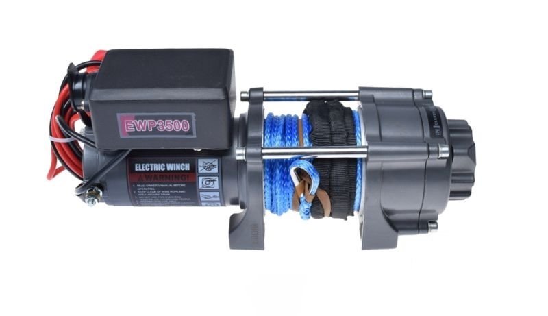 Wyciągarka atv uciąg 1587kg 12V 1HP linka syntetyk