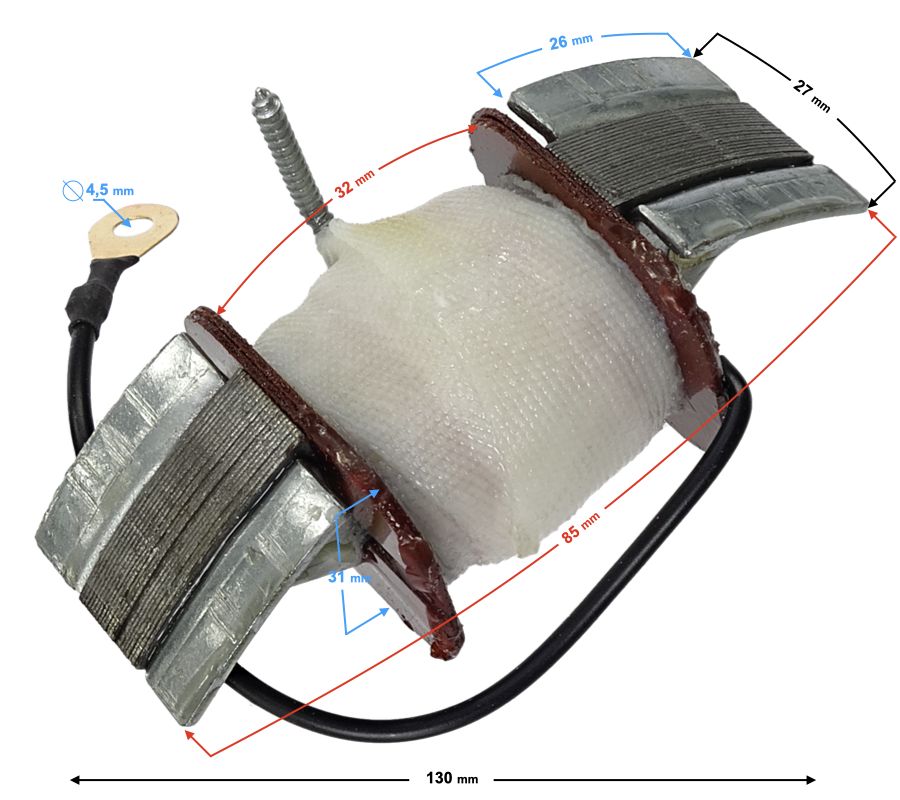 Cewka wysokiego napięcia WN do motocykli WSK 125