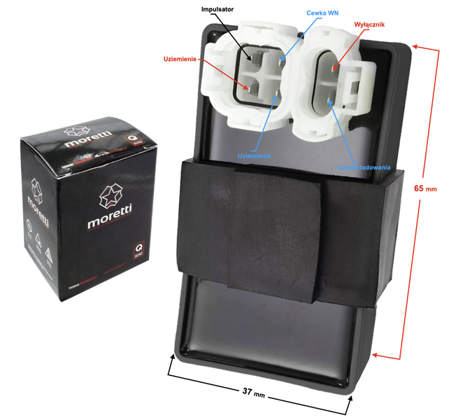 Moduł zapłonowy Barton Challanger 1 4T Zipp Romet