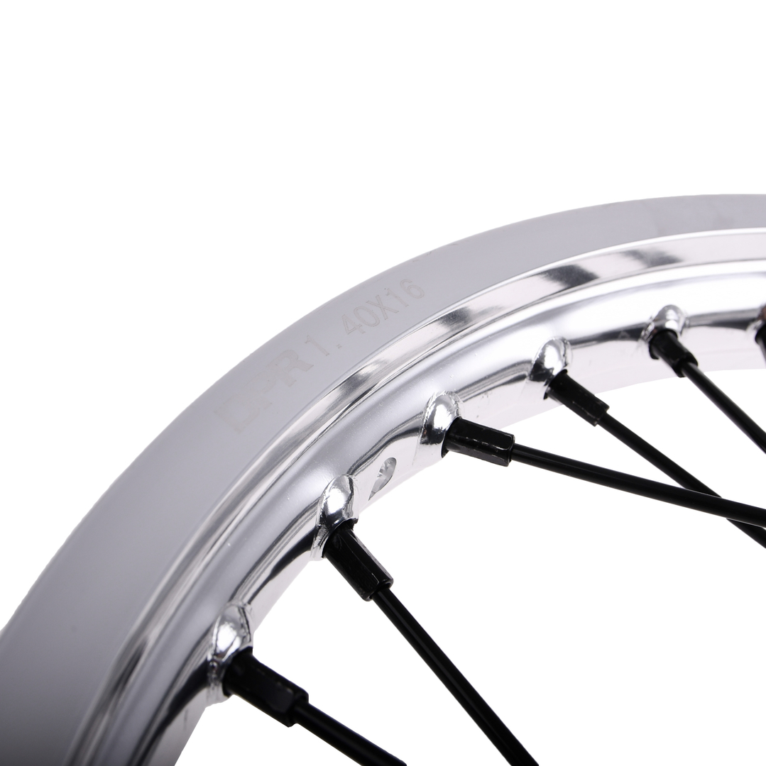 Koło jezdne 1,40x16 Simson S50/51/70 alu czarne DPR