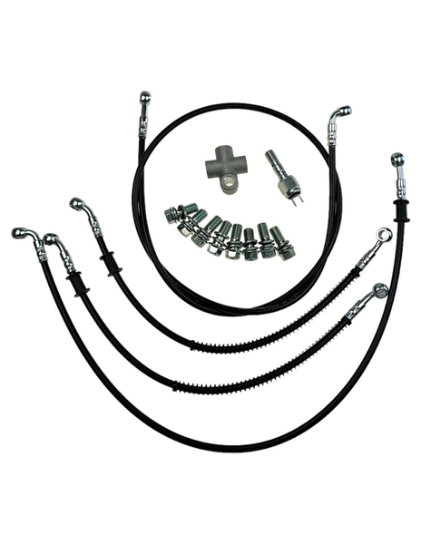 Przewody hamulcowe przód quad Kayo AU200 - ciągnik T3B 2023