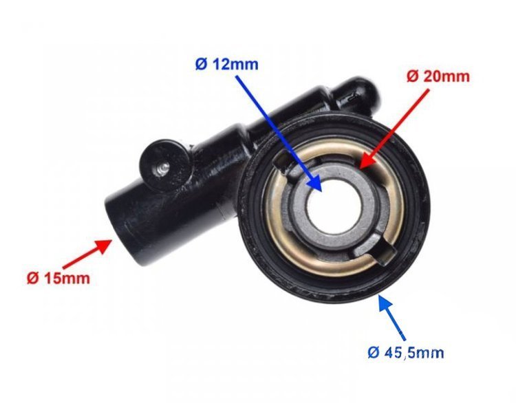 Napęd licznika ślimak Shotgun Kymco Zipp Motofree