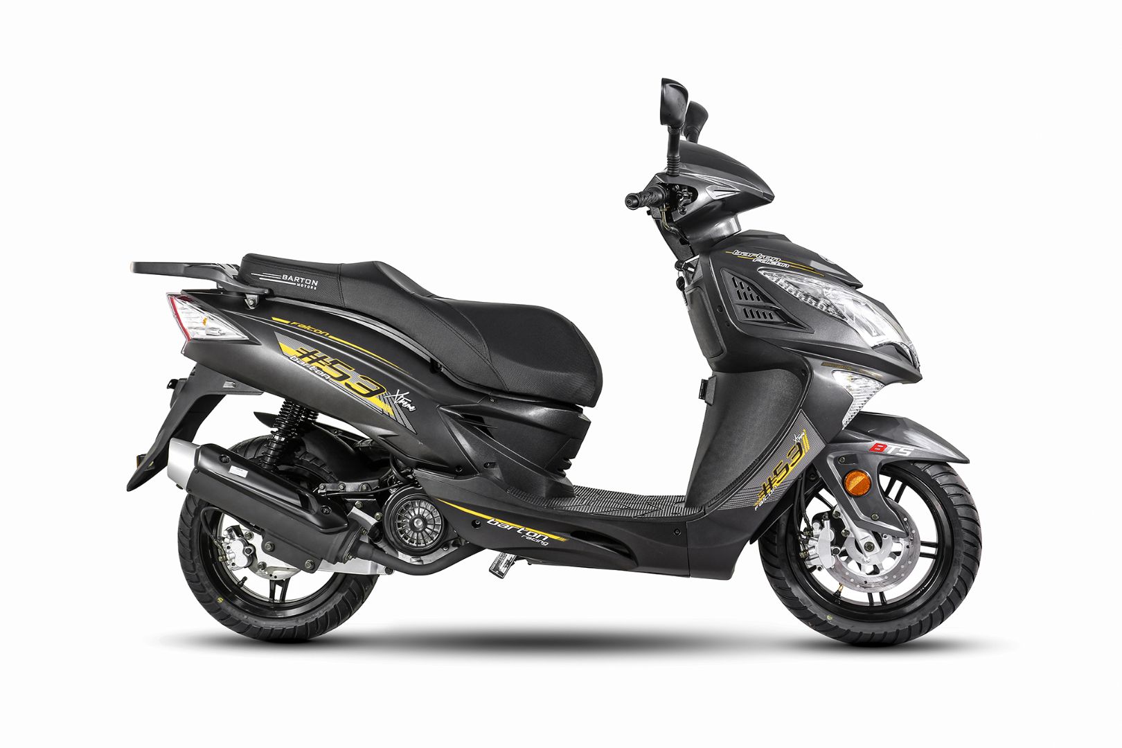 Skuter Barton Falcon 125 czarno-złoty