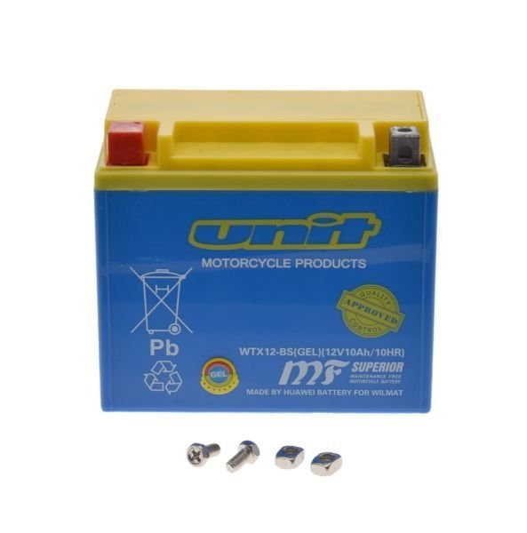 Akumulator WTX12-BS (YTX12-BS) Żelowy 12V Unit