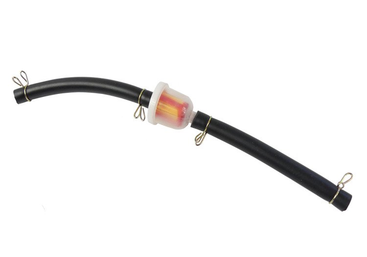 Filtr paliwa 6mm wężyk 24cm skuter 2t 4t atv quad