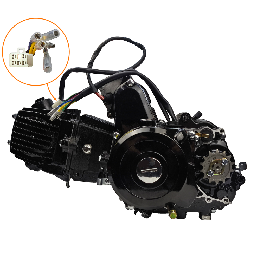 Silnik 110cc / 125cc 4 biegi (N 1 2 3 4) 4T 152FMH powietrze quad atv cross