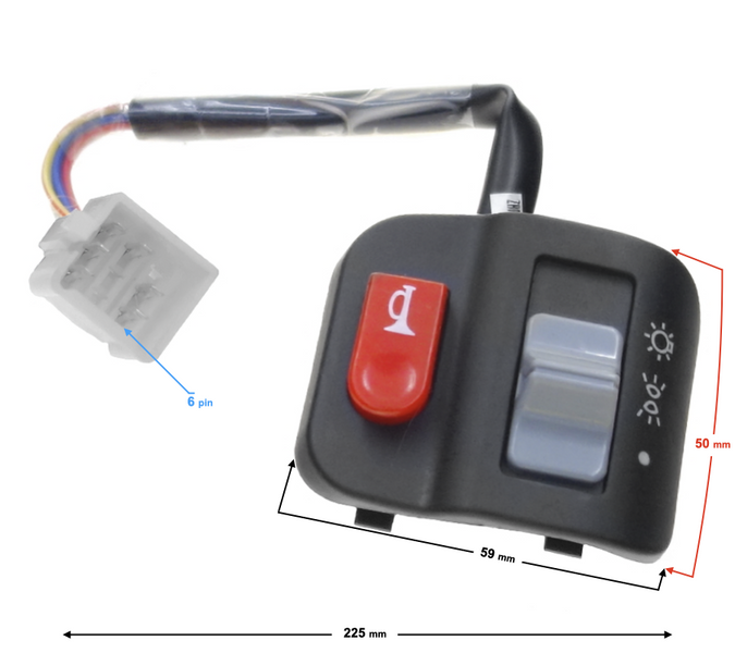 Przełącznik świateł Barton E-max