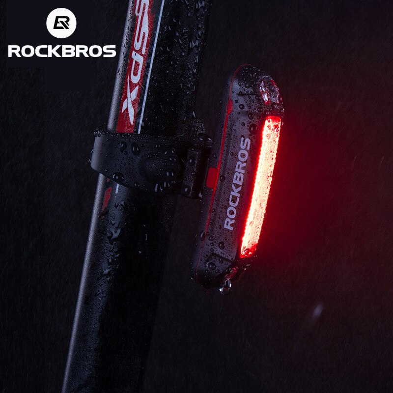 ROCKBROS Lampka rowerowa tylna Led 500mAh 6 trybów