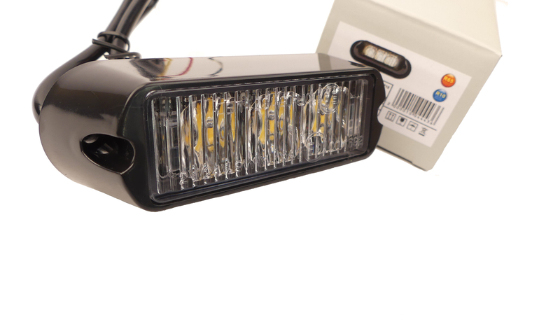 Lampa stroboskopowa 3LED 9W 12-24V R65 R10 ALR