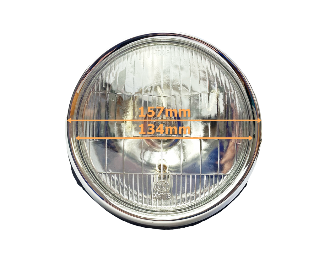 Lampa przód kompletna reflektor H6 Ferro 900 Zipp JZV