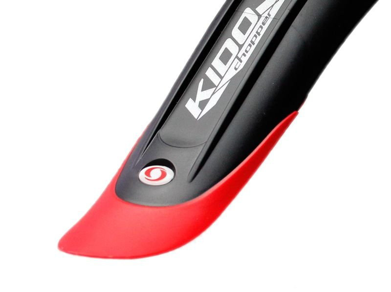 Błotnik rowerowy plastik 16 kido long czar/czer