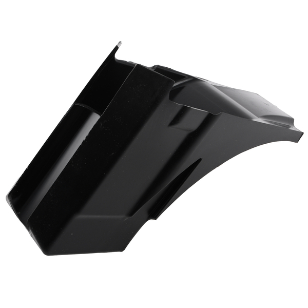 Schowek skrzynka narzędziowa gładka z przetłoczeniami czarna Motorynka Delux