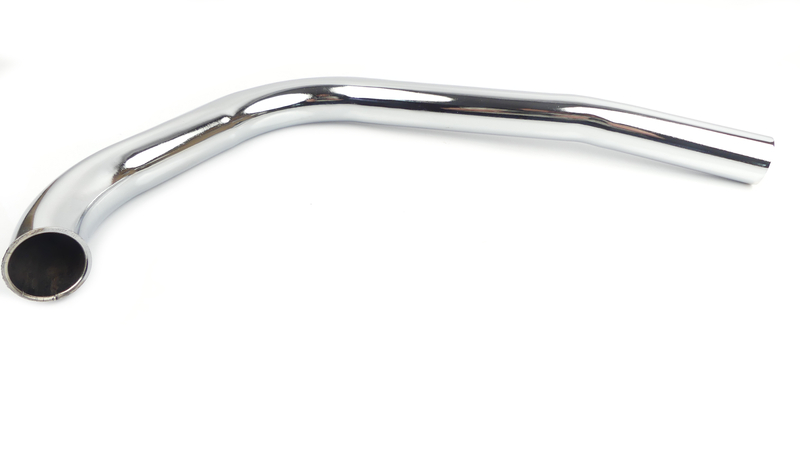 Kolanko wydechowe tłumika chrom 1 ramówka wsk 125 