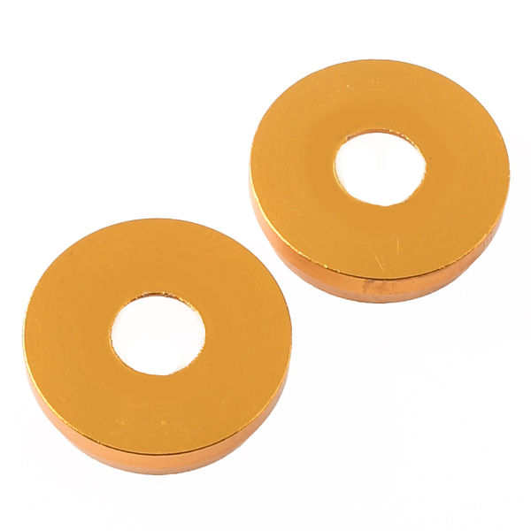 Podkładki śruby amortyzatora tył M8 alu cnc złote Simson DPR Performance