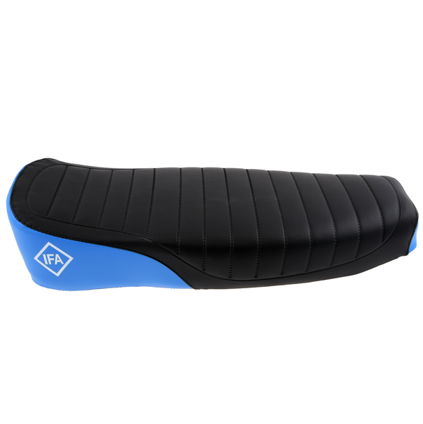Kanapa siedzenie pikowane czarno niebieskie Simson S51 Enduro MZA