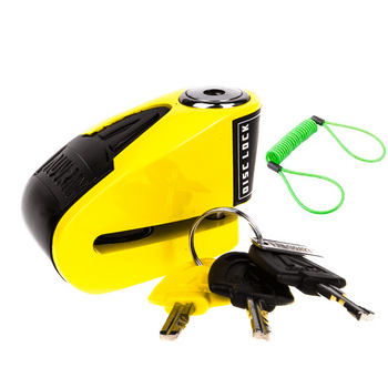 AUVRAY Blokada Tarczy 6mm z Alarmem + Przypominacz YAMAHA HONDA SUZUKI