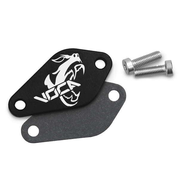 Zaślepka dozownika oleju czarna Voca Minarelli AM6 Derbi D50B0 EBS050