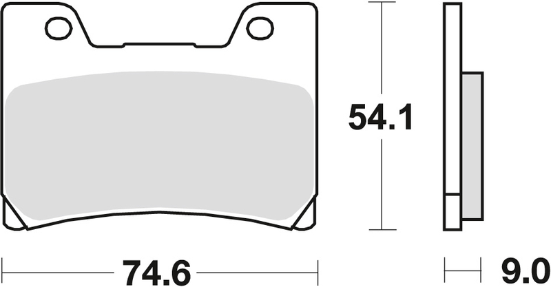 TRW klocki hamulcowe KH160 YAMAHA FZR 600 1000 TDM