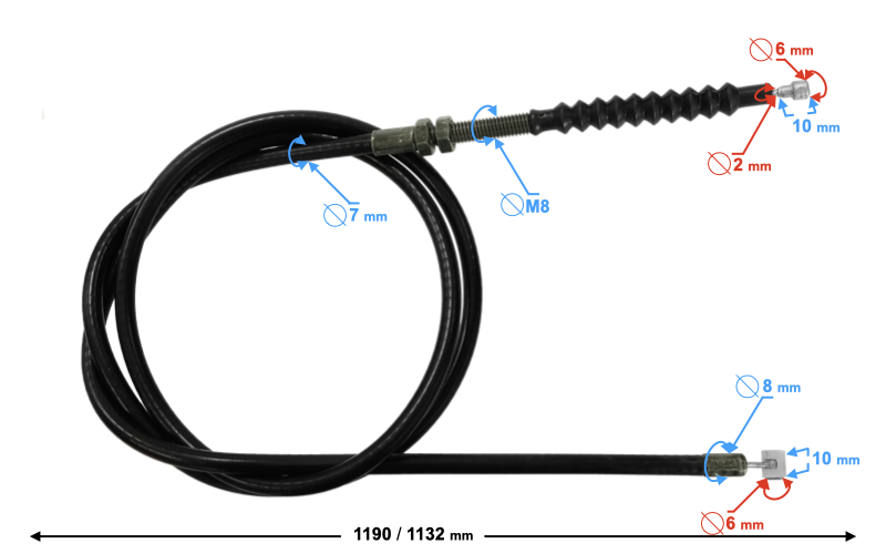 Linka sprzęgła DB250 ZMK 