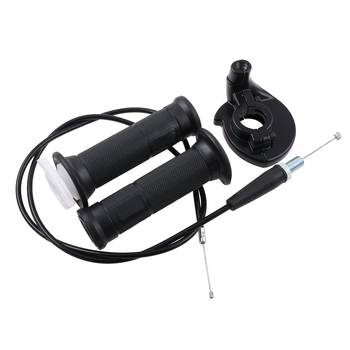 Rolgaz rollgaz uniwersalny czarny + gumy manetki Racing Force