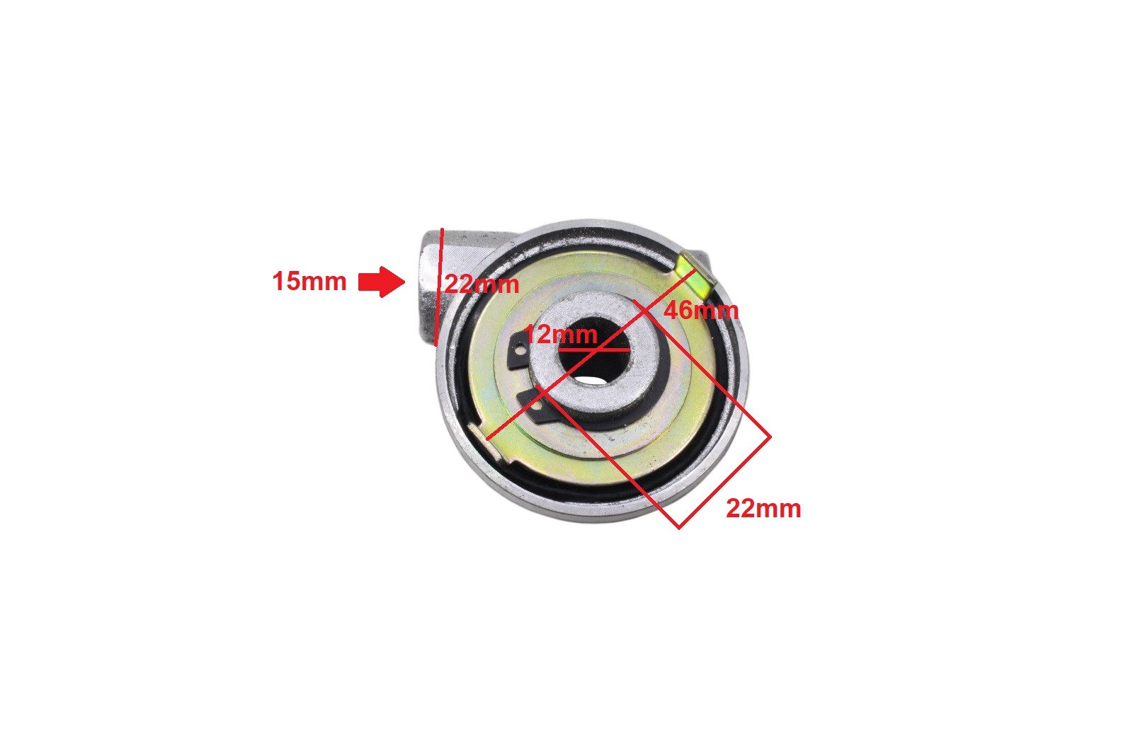 Napęd licznika ślimak 139FMB Neken Shaft Street Gb Benzer Romet Zipp Barton