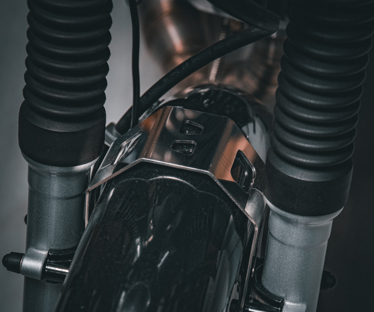 Stabilizator teleskopu przód usztywnia przednie zawieszenie inox Simson