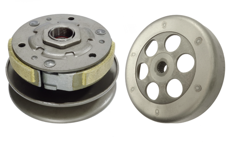 Sprzęgło kompletne dzwon skuter 2T Yamaha BWS