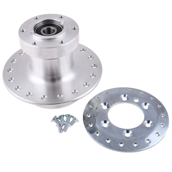 Piasta koła przód srebrna Simson DPR Performance