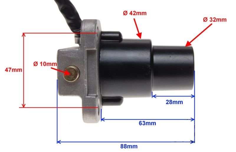 Stacyjka Zipp Neken Benzer Shaft GB Street komplet