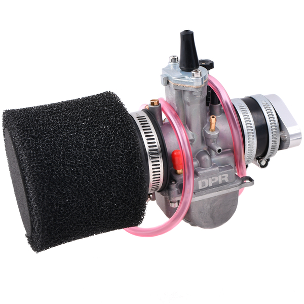 Gaźnik PWK WSK 175 26mm + króciec + filtr powietrza gąbka ssanie ręczne 