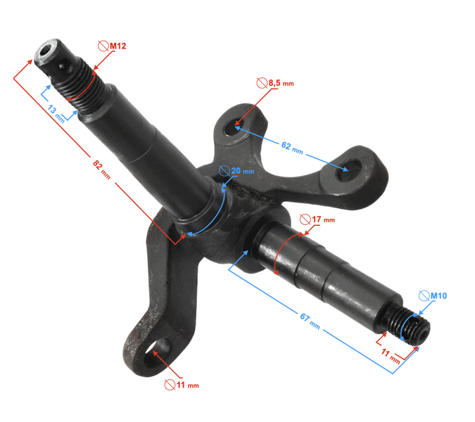 Zwrotnica lewa Quad Atv Barton PENTORA