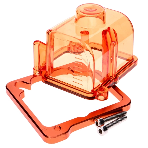 Komora pływakowa gaźnika PWK EVO Clear pomarańczowa Racing Force