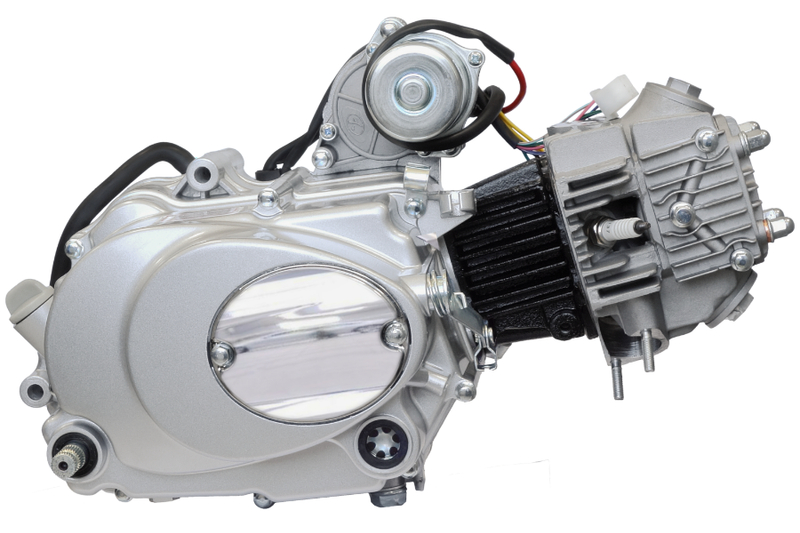 Silnik poziomy 139FMB, 50cc 4T, 4-biegowy manual, srebrny