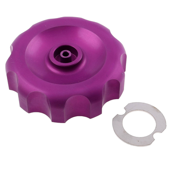 Korek zbiornika paliwa fioletowy aluminiowy z odpowietrznikiem Simson