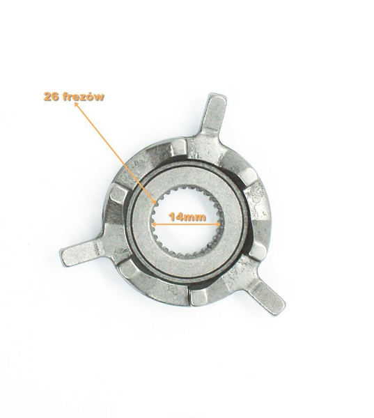 Wariator sprzęgło przód komplet GY6 4T 6,0g bez zębatki