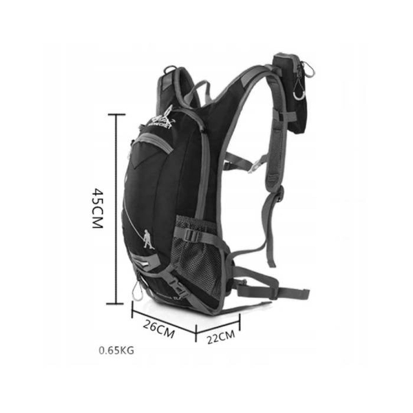 Plecak rowerowy sportowy turystyczny ROXAR TUOSECRET 18l czerwony