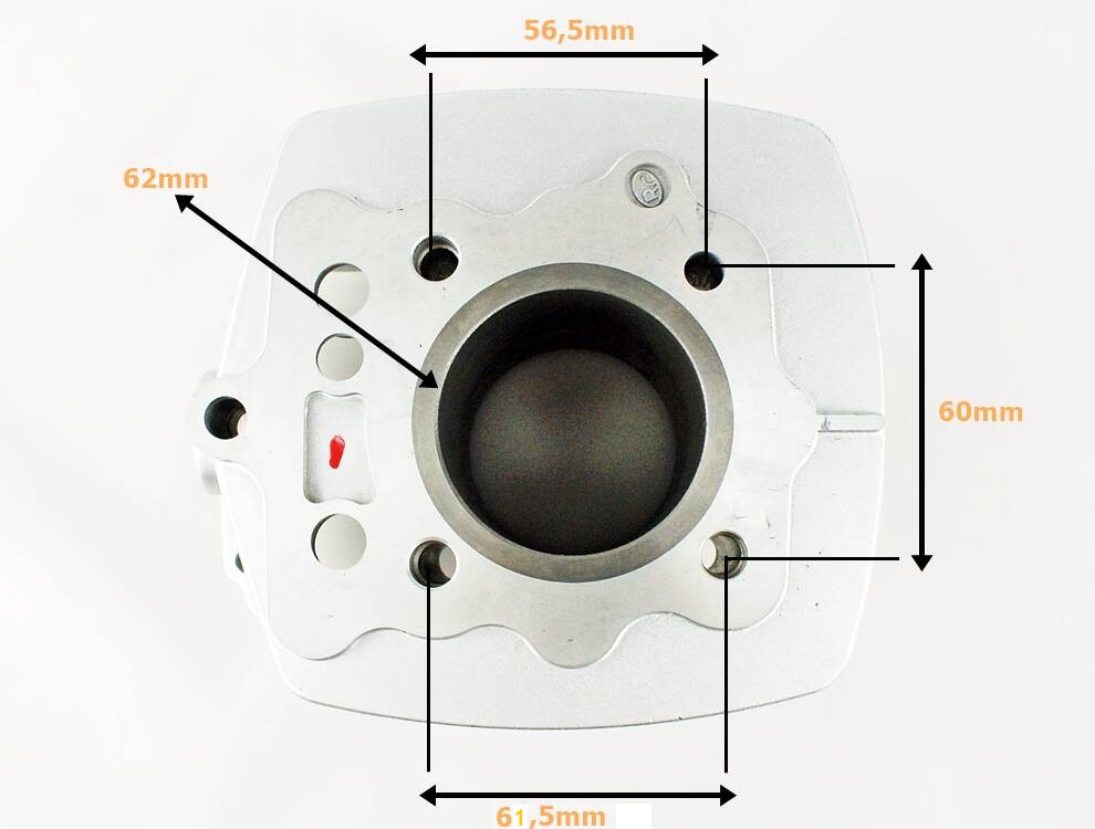 Cylinder głowica 4T 150ccm 62mm Romet Zetka Junak Barton