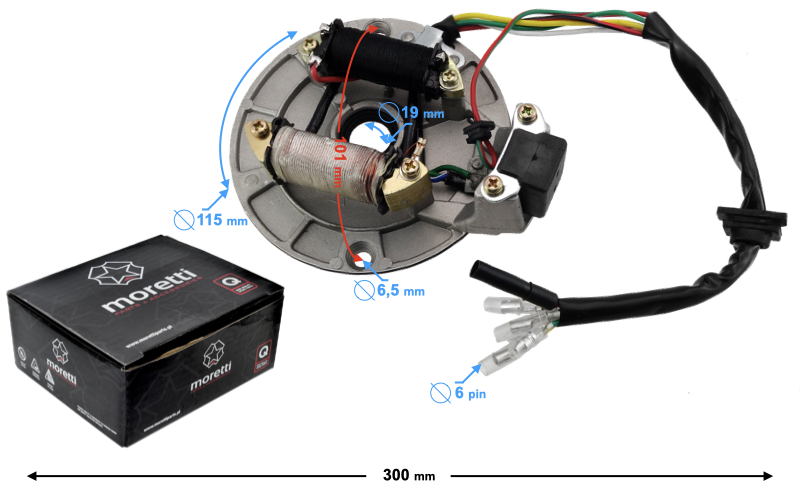 Iskrownik zapłon do crossa 125cc 139FMB