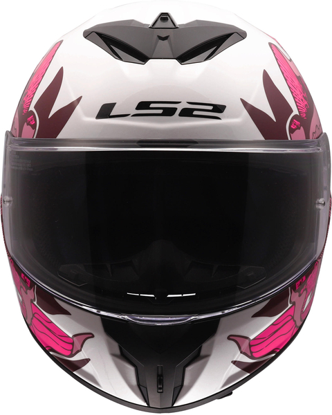 Kask integralny LS2 FF820 Rapid III Poppies II Pink homologacja ECE 22.06